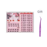 [Нет Клей Версия] Лень Котенок Плюс Большая емкость [Включает противоскользящие профессиональные пинцет]