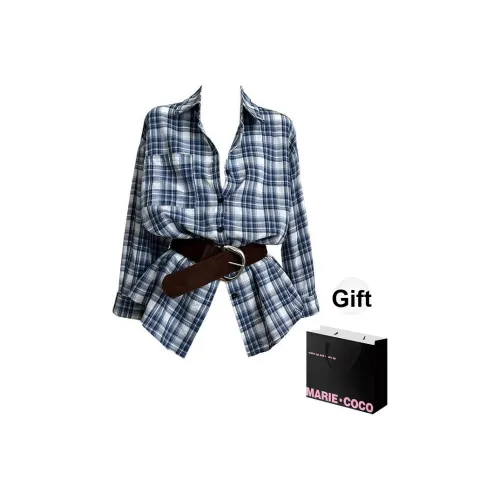 MARIE·COCO Рубашка Нет Ремень Женские Рубашки