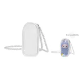 Белый-Жемчужный через плечо защитный чехол сумка