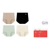 Абрикос + Черный + Зеленый + Экрю