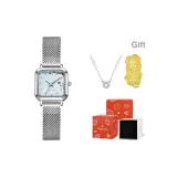 Белый кот, циферблат, оригинальная коробка (с ожерельем + 999 мгновенного богатства, наклейка для телефона + инструмент для открытия часов)