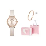 Шампанское Ремень [Розовое сердечко Коробка + Розово-золотой Браслет]