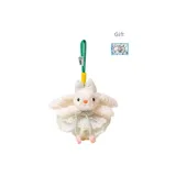 Светло-зеленая юбка, кролик (включает поздравительную открытку с тортом и щенком)