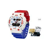 Красный синий