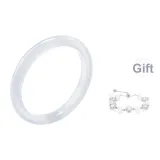 Роскошный белый браслет с четырехлистным клевером