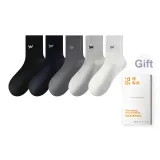 Black, Dark Blue, Dark Gray, Light Gray, White [5 Pack]  
Черный, Темно-синий, Темно-серый, Светло-серый, Белый [5 упаковок]