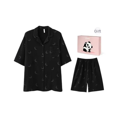 FINEI Черный мужской комплект пижам