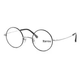 Чёрный обод + серебряный мостик