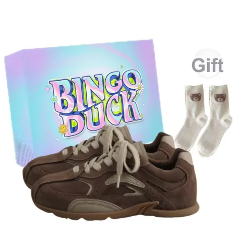 BINGO DUCK Повседневный Низкий Топ Женский