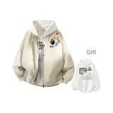 Хаки (в комплекте с белым свитшотом)