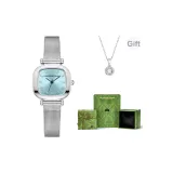 Элегантность, синий (с искрящейся звездой, ожерелье), коробка