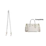 [Стиль 4] Ледник Белый Через плечо Плечевой ремень