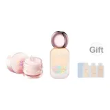 Масляный тональный крем для жирной кожи, светлый тон, крем для лица + крем для передней части