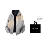 Светло-серый (Темно-синий Лошадь) Сумка для покупок включена