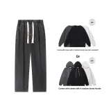 Чёрный Серый (в комплекте с толстовкой)