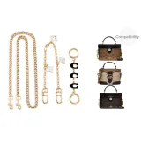 [Crossbody Chain Three-Piece Set] Черный 3C Удлинитель Цепь + Декоративная Цепь 30 см + Через плечо Цепь 90 см