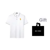 Белый (Желтый Поло Мячи) Сумка для покупок включена