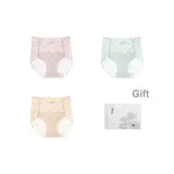 3 пачки (Миндальная кожа + Вишневый цветок розовый + Мятный зеленый)