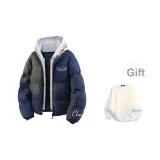 Темно-синий синий (вышитая шляпа) в комплекте с круглым вырезом свитшот