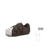 Коричневый [с флисовой подкладкой] [высококачественный, улучшенный, эксклюзивный] - носки, подарок, стиль