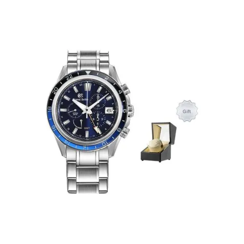 GRAND SEIKO Механический механизм Мужские часы 45,34мм*15,81мм Синий