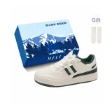 Белый яшма - эксклюзивная обувь, коробка - включает носки.