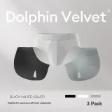 1 комплект из 3 полос (Reef Черный + Ледниковый серебристый + Белый ракушечный (Треугольный))