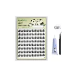 Тушь для ресниц Panda Eye [Клей + Профессиональные изогнутые щипцы для бровей]