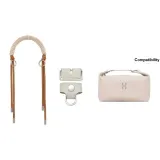 Бежевый Оранжевый Плетеный Шнур + Экрю Модифицированная Застежка