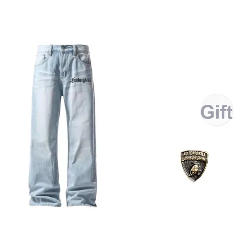 AUTOMOBILI LAMBORGHINI Джинсы Унисекс