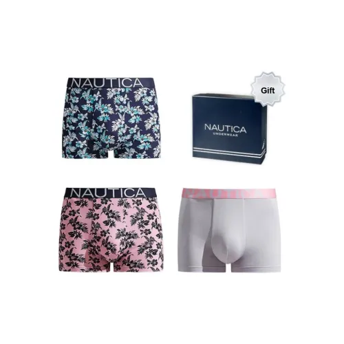 NAUTICA UNDERWEAR Розовый + Темно-синий + Светло-серый Мужские Штаны с стрелкой