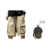 Хаки+6745 Черный Короткий рукав [Покупка с скидкой 10 юаней, свяжитесь с службой поддержки клиентов для разных размеров]