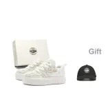 Овсяное молоко, белый [женская, коробка, в комплекте с шапкой]