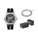 5579-Черный циферблат, черный ремешок [Включает черный одиночный корпус часов + браслет]