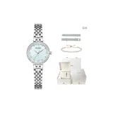 Аквамарин Стальной Браслет - Включает Заменительный Ремешок + Коробка + Браслет