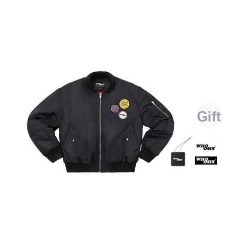 WHOOSIS совместный бренд Унисекс Пуховики