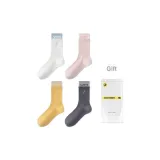 Белый + Туманно-розовый + Кремово-желтый + Темно-серый