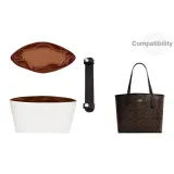 [Черный Золотой Двухкомпонентный Комплект Стиль 1] Плечевой ремень + Без подкладки - Стиль Белый (Без слоя подкладки)