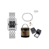 Премиум черный винтажный сумка-ведро коробка