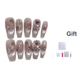 Розовый, удлиненный топ T