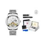 Натуральный белый цвет [Роскошная коробка + Кожаный ремешок]