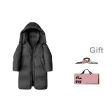 Чёрный + В комплекте с заколкой-коготь + Эксклюзивная сумка для покупок