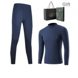 Комплекты одежды (Темно-синий) 100% хлопок Удобный/Антибактериальный Здоровье/Бरश для тепла