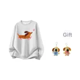 White Gray - Стандартное издание (Случайный с подарками 1 Carabiner Puppy)