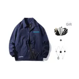 Темно-синий (в комплекте с модным ожерельем + сумка через плечо)