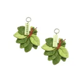 Помело Лист Плюшевый Украшение [Приносит Удачу] 2 шт