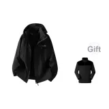 Черный Warrior [3-в-1] (Флисовая подкладка + оболочка)