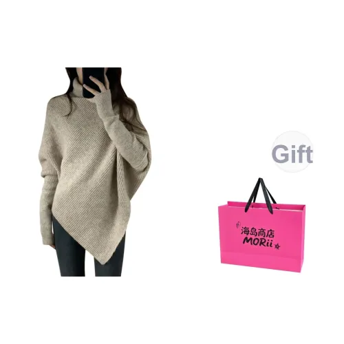 MORii CAMEL Сумка для покупок Женская Трикотаж