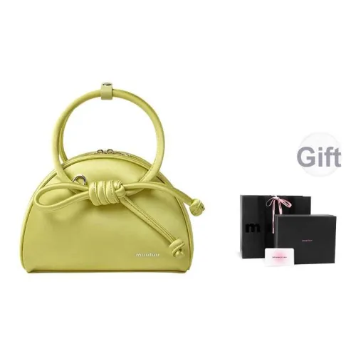 Muuluu Satin Dome Bag Crossbody Bag Women's Emerald Green