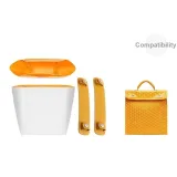 [Комплект из двух частей] Бумага DuPont Подкладка + Желтые накладки на плечо, 2 шт. (Снижение стресса, встроенная память)